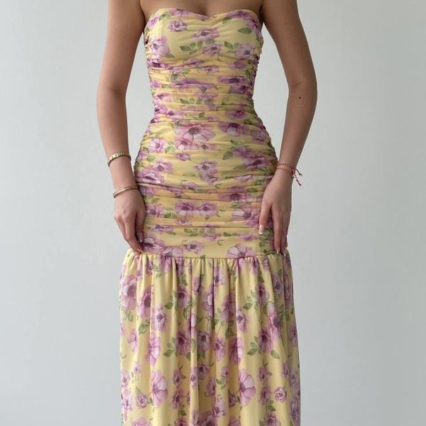 Talia Straplez Elbise