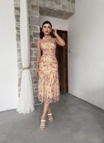 Talia Straplez Elbise - Görsel 4