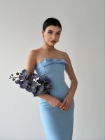 ÖNÜ KURDALELİ KAELM ELBİSE - Görsel 3