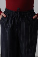 Beli Lastikli Bol Paça Pantolon - Görsel 4