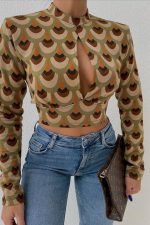 Autumn Cut Out Bluz 3018-08 - Görsel 3