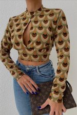 Autumn Cut Out Bluz 3018-08 - Görsel 4