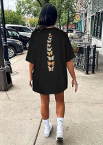 Bisiklet Yaka Baskılı T-shirt - Görsel 4