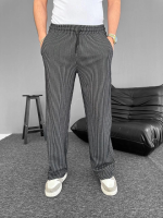 Su Yolu Çizgili Cepli Pantalon