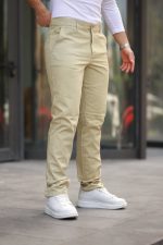 Erkek Rahat Keten Pantolon - Görsel 2