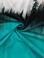 Kadın Uzun Kollu Baskılı şardonlu Dalgıç Bluz - Görsel 4