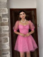 Holly Mini Elbise - Görsel 2