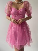 Holly Mini Elbise - Görsel 5