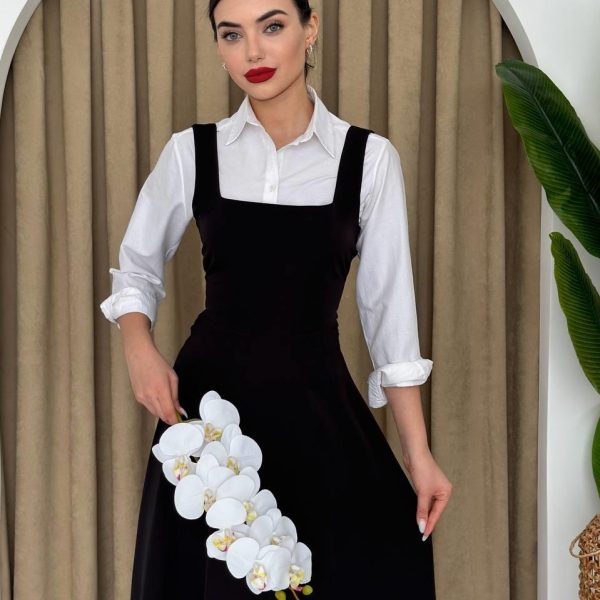 Neapolitan Askılı Elbise