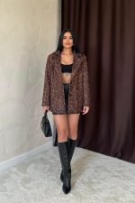 Leopar Leopar Ceket - Görsel 4