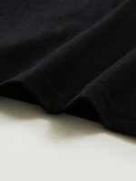 Baskılı Oversize Bisiklet Yaka T-shirt - Görsel 3