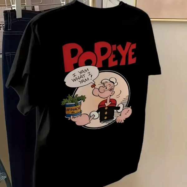 Baskılı Oversize Bisiklet Yaka T-shirt