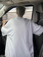 Baskılı Oversize Bisiklet Yaka T-shirt - Görsel 4