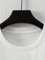 Baskılı Oversize Bisiklet Yaka T-shirt - Görsel 3