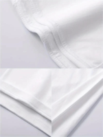 Baskılı Oversize Bisiklet Yaka T-shirt - Görsel 3