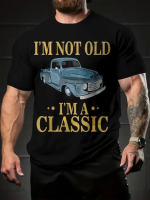 Baskılı Oversize Bisiklet Yaka T-shirt