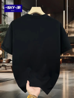 Baskılı Oversize Bisiklet Yaka T-shirt - Görsel 2