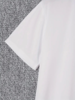 Baskılı Oversize Bisiklet Yaka T-shirt - Görsel 4