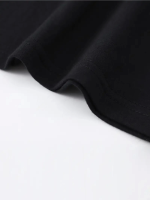 Baskılı Oversize Bisiklet Yaka T-shirt - Görsel 3