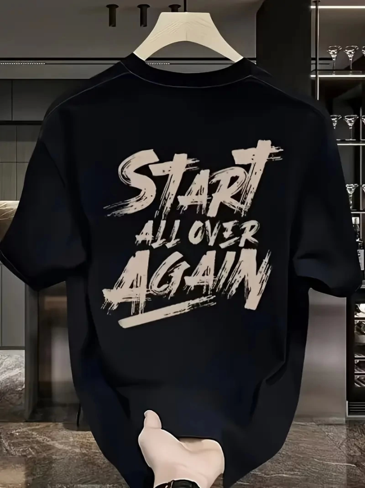33ece192e9ee26d1d12d5cdb6bda57a8_74564-0.png Baskılı Oversize Bisiklet Yaka T-shirt - Görsel 1
