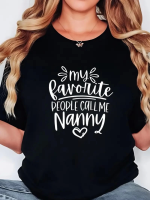 Baskılı Oversize Bisiklet Yaka T-shirt