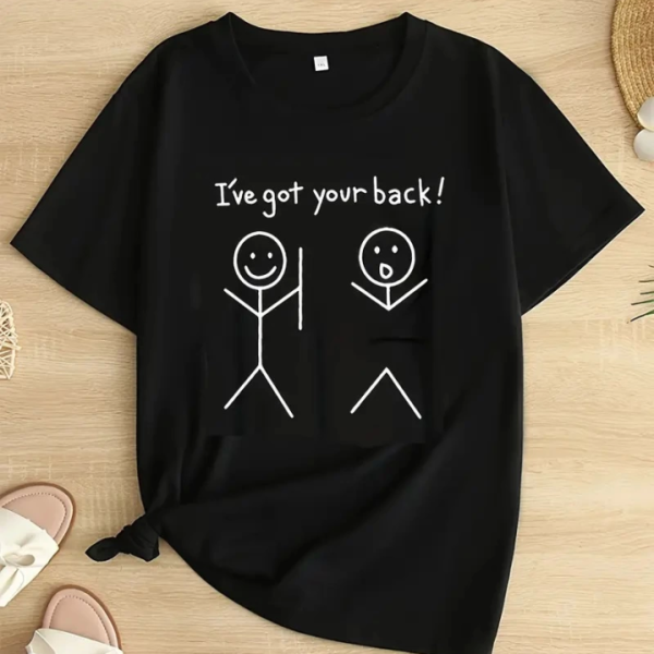 Baskılı Oversize Bisiklet Yaka T-shirt