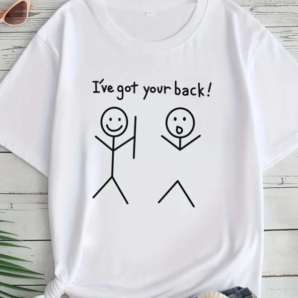 Baskılı Oversize Bisiklet Yaka T-shirt