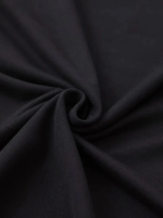 Baskılı Oversize Bisiklet Yaka T-shirt - Görsel 2
