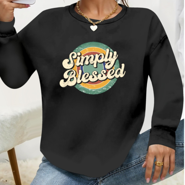 Kadın Uzun Kollu Bisiklet Yaka Viskon Iki Iplik Bluz