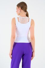 İçi Dantelli Kaşkorse Atlet - Görsel 5