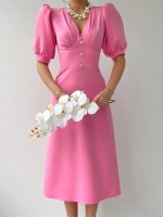 Linda Midi Elbise - Görsel 2