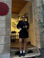 CHANEL CROP CEKET-KISA ETEK TAKIM - Görsel 3