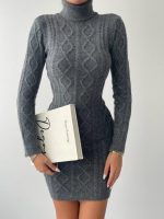 Livorna Boğazlı Mini Elbise - Görsel 2