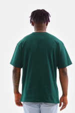Unisex Oversize Düz Bisiklet Yaka T-Shirt - Görsel 4