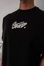 Erkek Baskılı Oversize T-shirt