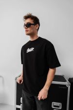 Erkek Baskılı Oversize T-shirt - Görsel 2