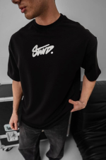 Erkek Baskılı Oversize T-shirt - Görsel 3