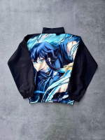 Fermuarlı Dijital Baskılı Rüzgarlık - Görsel 3