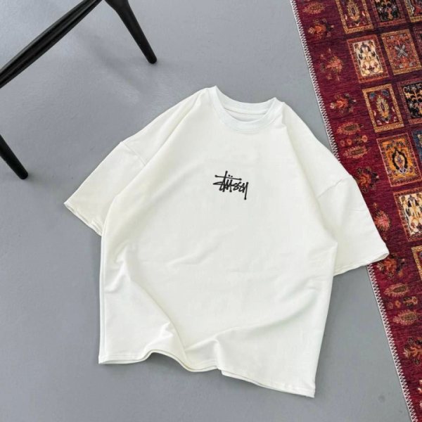 Erkek Baskılı Oversize T-shirt