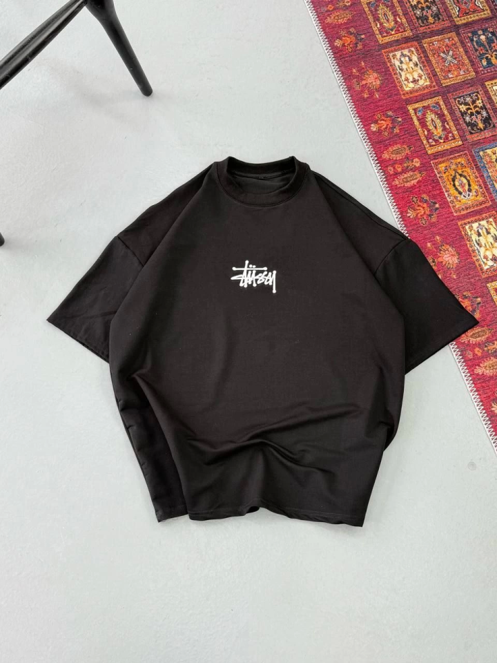 33ece192e9ee26d1d12d5cdb6bda57a8_78401-0.png Erkek Baskılı Oversize T-shirt - Görsel 1