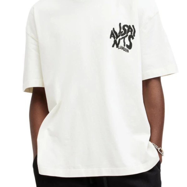 Erkek Baskılı Oversize T-shirt