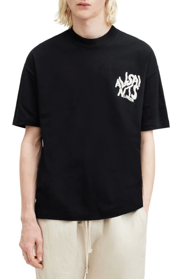 33ece192e9ee26d1d12d5cdb6bda57a8_78697-0.png Erkek Baskılı Oversize T-shirt - Görsel 1