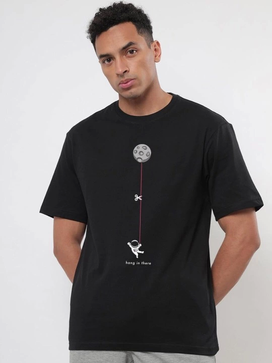 33ece192e9ee26d1d12d5cdb6bda57a8_78726-0.png Erkek Baskılı Oversize T-shirt - Görsel 1