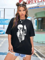 Baskılı T-shirt - Görsel 3