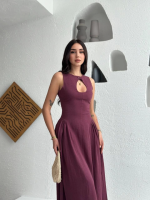 Kolsuz Uzun Kabardin Elbise - Görsel 3