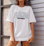 Bisiklet Yaka Baskılı T-shirt - Görsel 3