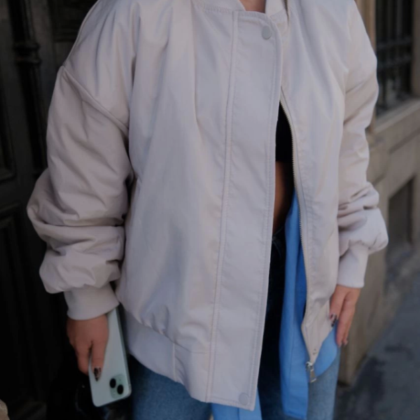 Cepli Bomber Ceket Mont
