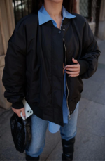 Cepli Bomber Ceket Mont