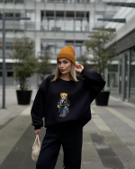 Bisiklet Yaka Üç İplik Sweat Takım