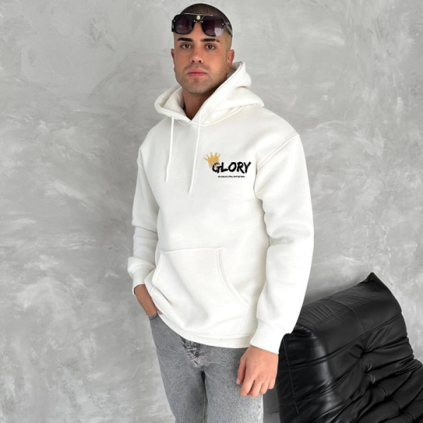 Kışlık Üç İplik Kapşonlu SweatShirt